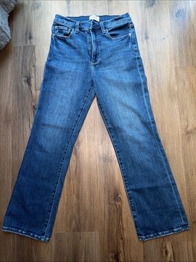pistola Dark Blue Wide-Leg Jeans